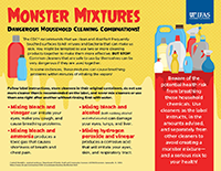 Small thumbnail image of Monster Mixtures, Household Chemicals graphic