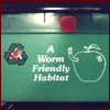 A worm bin