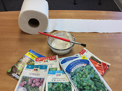 supplies for seed tape