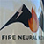 Logo of fire blaze and a mountain with the words Fire Neural visible