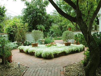 A formal garden in Selby