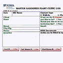 Sumter County Master Garden Plant Clinic form