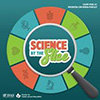 Science by the Slice podcast icon has a colorful pie chart