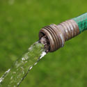 water coming out of garden hose photo by Sophie Collin