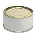 An unlabeled tuna can