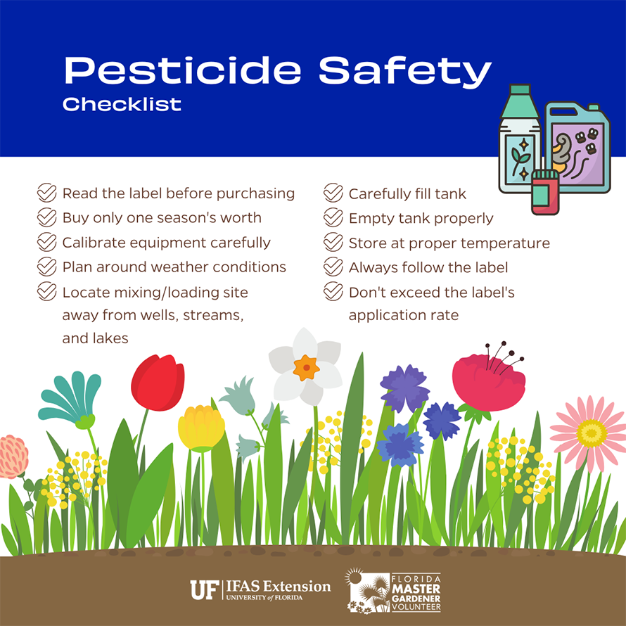 Pesticide Safety Checklist